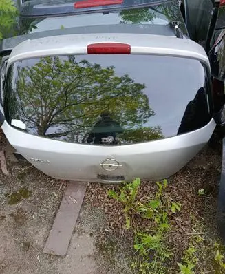 Opel Corsa D Rear windscreen/windshield window 