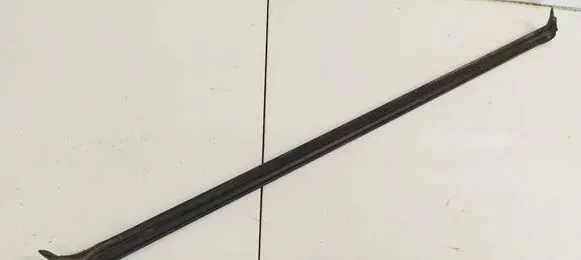 Volvo V70 Rear door glass trim molding 
