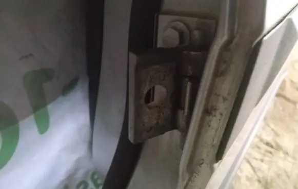 Rear door lower hinge