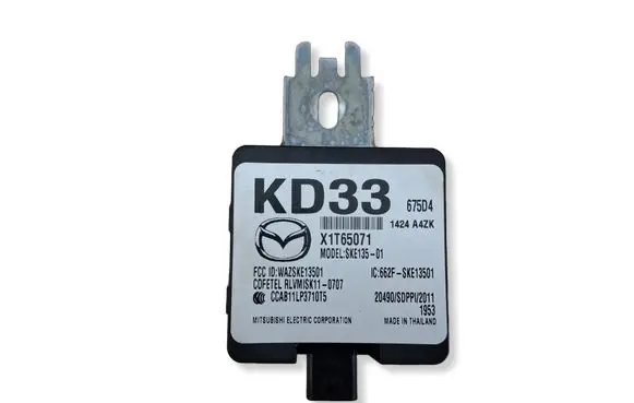 Mazda CX-5 Keyless (KESSY) go control unit/module X1T65071