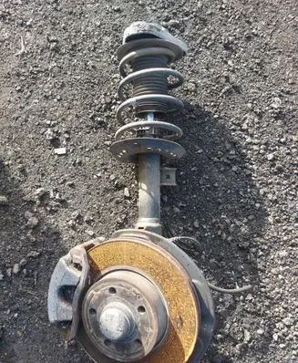 Mercedes-Benz E W212 Front shock absorber with coil spring A2123200438