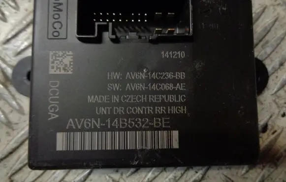 Ford Grand C-MAX Door control unit/module AV6N14B532BE