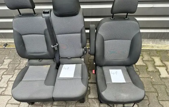 Renault Trafic III (X82) Seat and door cards trim set 876207632R