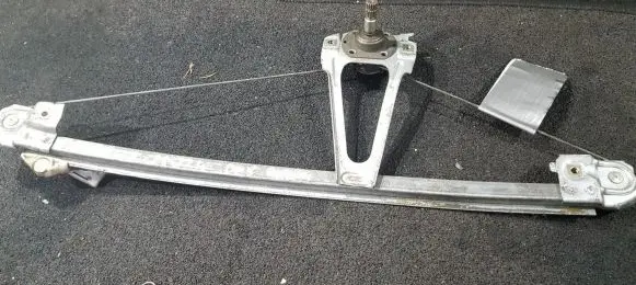 Sliding door window regulator with motor