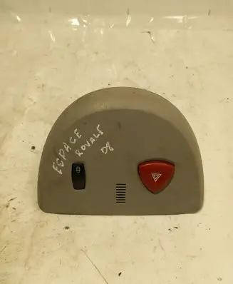 Renault Espace IV Hazard light switch 156029810