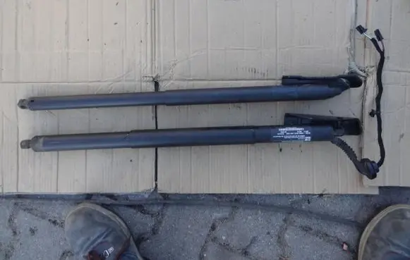Tailgate strut
