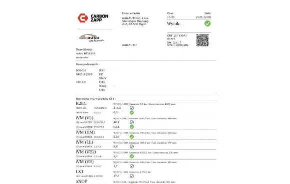 Alfa Romeo 159 Fuel injector 0445110243