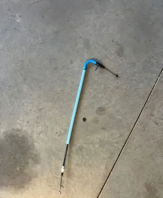 Front door cable line