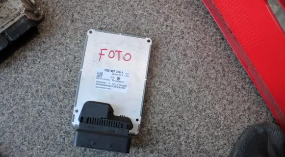 Skoda Superb B6 (3T) Suspension control unit/module 5Q0907376A