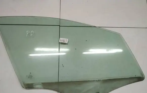 Peugeot 407 Front door window glass four-door as2