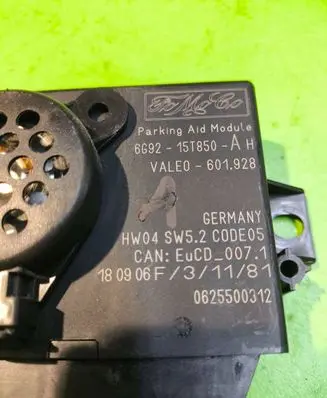 Ford Galaxy Parking PDC control unit/module 6G9215T850AH 0625500312