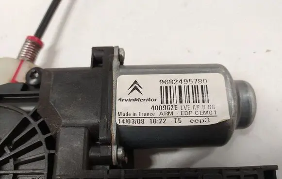 Citroen C4 I Picasso Front door window regulator with motor 9682495780 9682493680