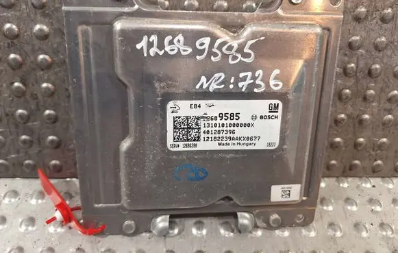Opel Karl Engine control unit/module S25053736 12689585 401287396