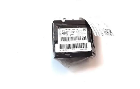 Peugeot 3008 I Airbag control unit/module 9675181780
