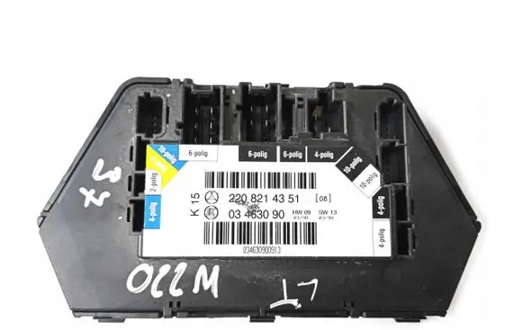 Mercedes-Benz S W220 Seat control module 2208214351