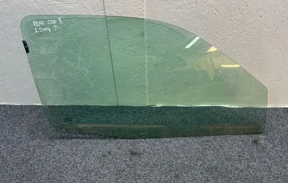 Renault Clio II Front door window/glass (coupe) 43R001582 DOT682AS2M340