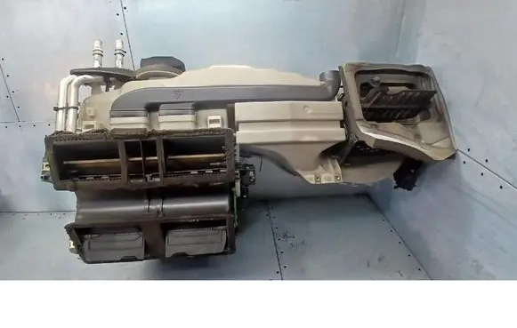 Interior heater climate box assembly