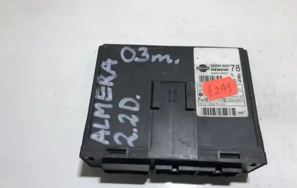 Nissan Almera Tino Door control unit/module 28550bn778 5wk48597