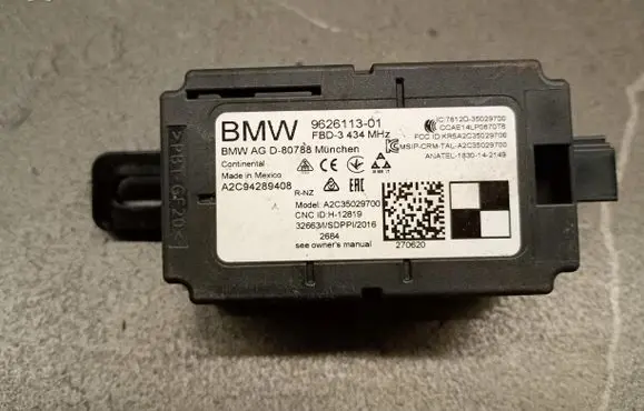 Mini Clubman F54 Door central lock control unit/module 9626113