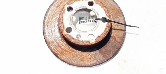 Skoda Roomster (5J) Rear brake disc neventiliuojamas