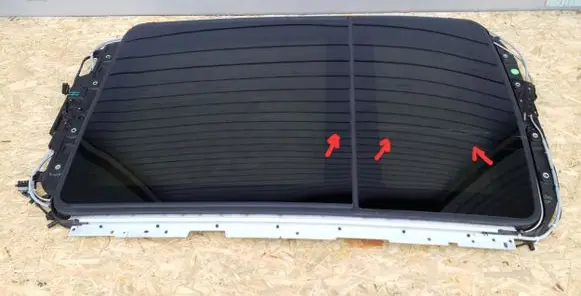Sunroof set