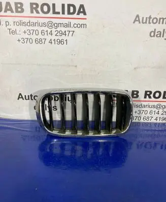 BMW X6 F16 Front bumper upper radiator grill 7316076 7316058