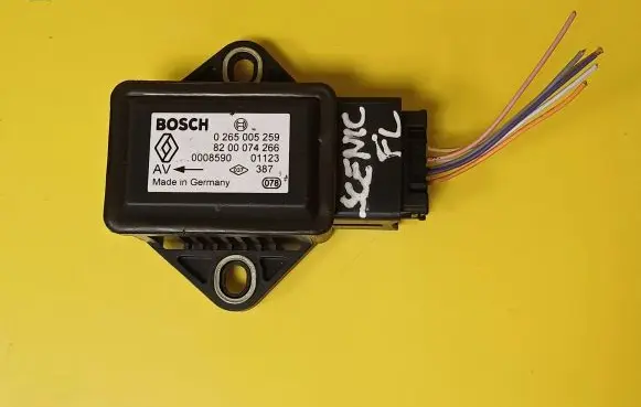 Renault Scenic I ESP acceleration yaw rate sensor 0265005259 8200074266