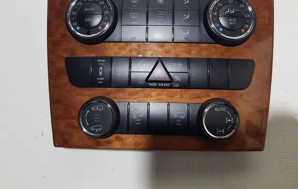 Mercedes-Benz ML W164 Climate control unit A2518702689ETW A2518702689 A2518203789