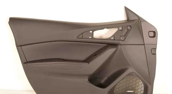 Front door card panel trim