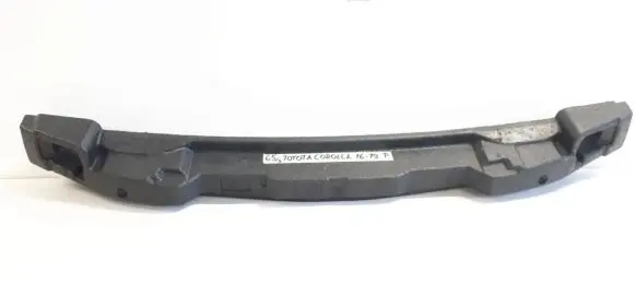 Front bumper foam support bar