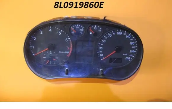 Audi A3 S3 8L Speedometer (instrument cluster) 8L0919860E