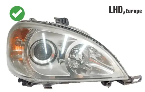 Mercedes-Benz ML W163 Headlight/headlamp A0008201608 22315600 1157NA