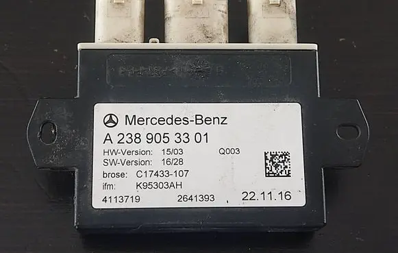Mercedes-Benz GLC X253 C253 Other control units/modules A2389053301 K95303AH 01743310