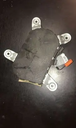 Front door airbag