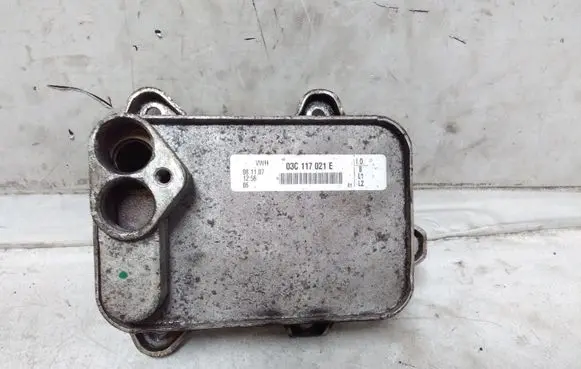Engine oil radiator