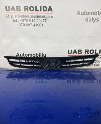 Hyundai i20 (PB PBT) Front bumper upper radiator grill 863511J00