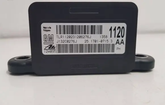 Opel Zafira C ESP acceleration yaw rate sensor 13581120