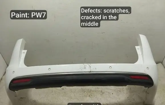 Rear bumper