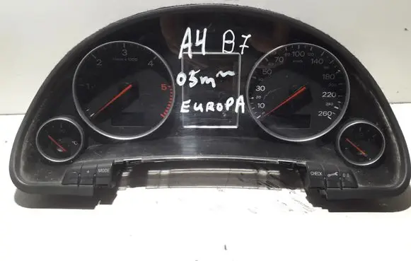 Audi A4 S4 B7 8E 8H Speedometer (instrument cluster) 1036901830