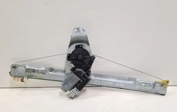 Citroen C4 Grand Picasso Rear door window regulator with motor 401786A8 400968D