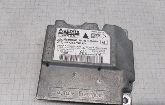 Citroen C4 I Airbag control unit/module 9653493780