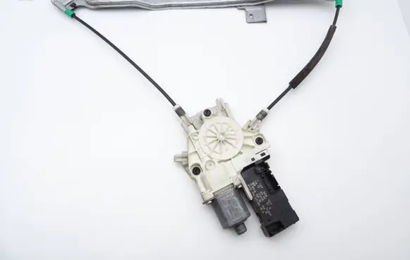 Peugeot 407 Front door window regulator with motor 1137328127 0130822201