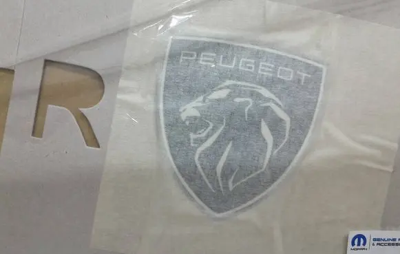 Peugeot 308 Manufacturer badge logo/emblem 9838865680 98388656DX
