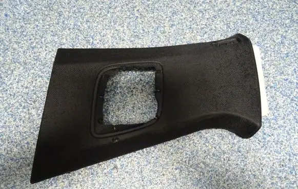 (B) pillar trim (top)