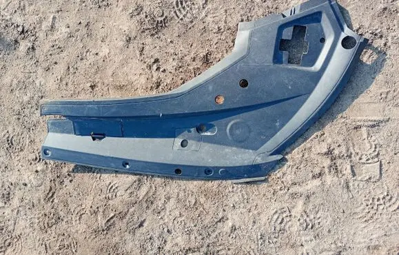 Engine bonnet/hood lock trim molding