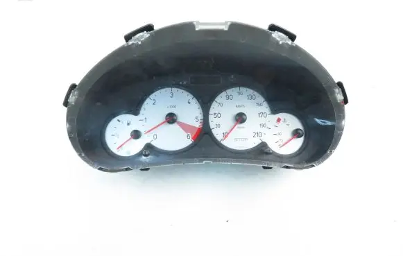 Peugeot 206 Speedometer (instrument cluster) 9656414980