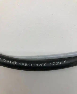 Peugeot 208 II Handbrake/parking brake wiring cable 9825178780