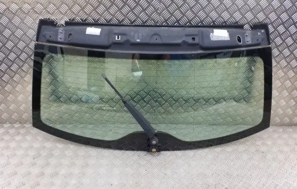 Volkswagen Touareg I Rear windscreen/windshield window 