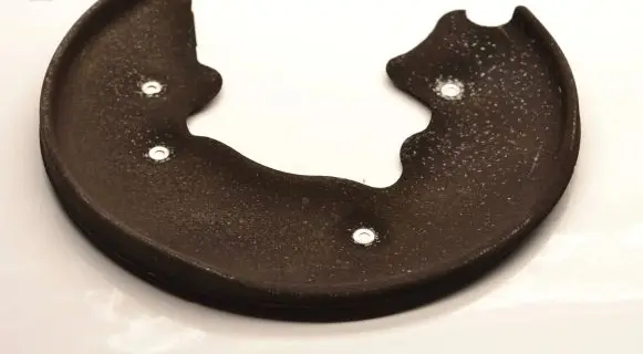Audi A6 S6 C7 4G Front brake disc dust cover plate 8K0615312H