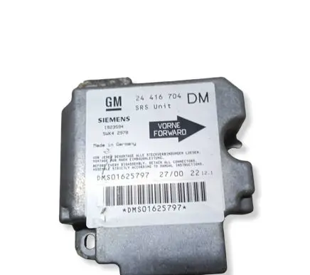 Opel Zafira A Airbag control unit/module 24416704 DMS01625797 1923594